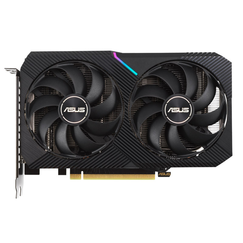 کارت گرافیک ASUS DUAL GeForce RTX3060Ti V2 MINI O8G GDDR6 256Bit