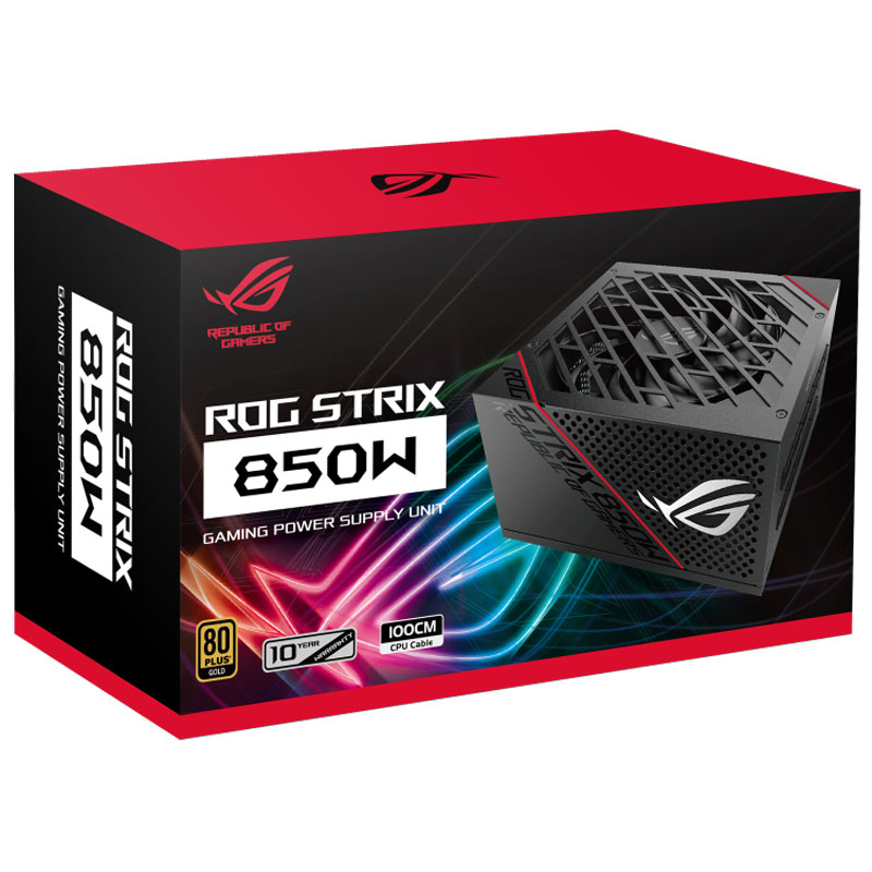 پاور ماژولار 850 وات ایسوس ASUS ROG STRIX 850G Gold