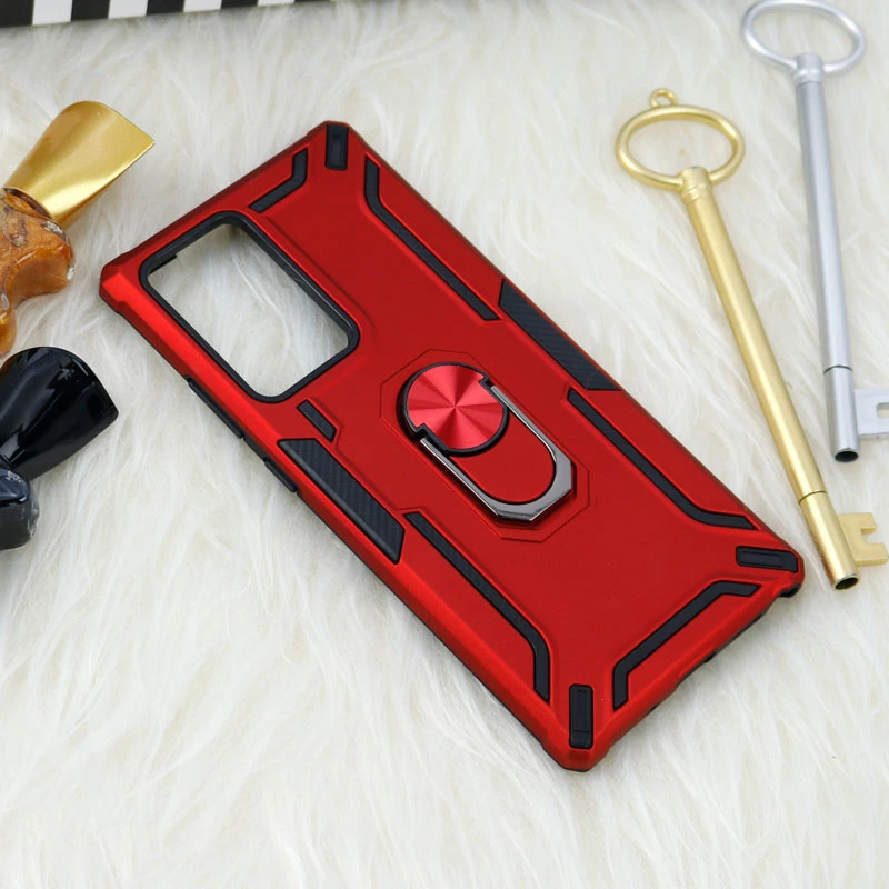 قاب ضد ضربه هولدر دار DEDICATED سامسونگ Note 20 Ultra قرمز