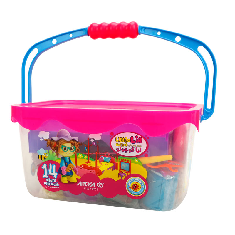 خمیر بازی 14 رنگ آریا Arya Little Lia 1025