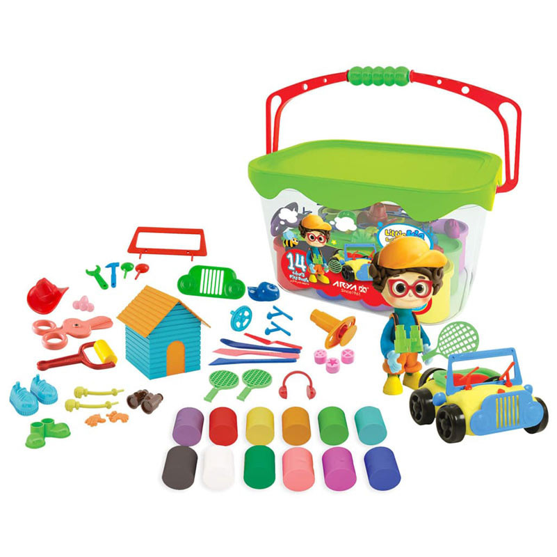 خمیر بازی 14 رنگ آریا Arya Little Kia 1026