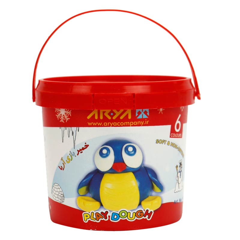 خمیر بازی 6 رنگ آریا Arya 1059