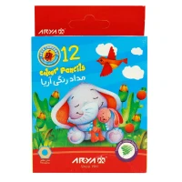 مداد رنگی 12 رنگ آریا Arya 3072