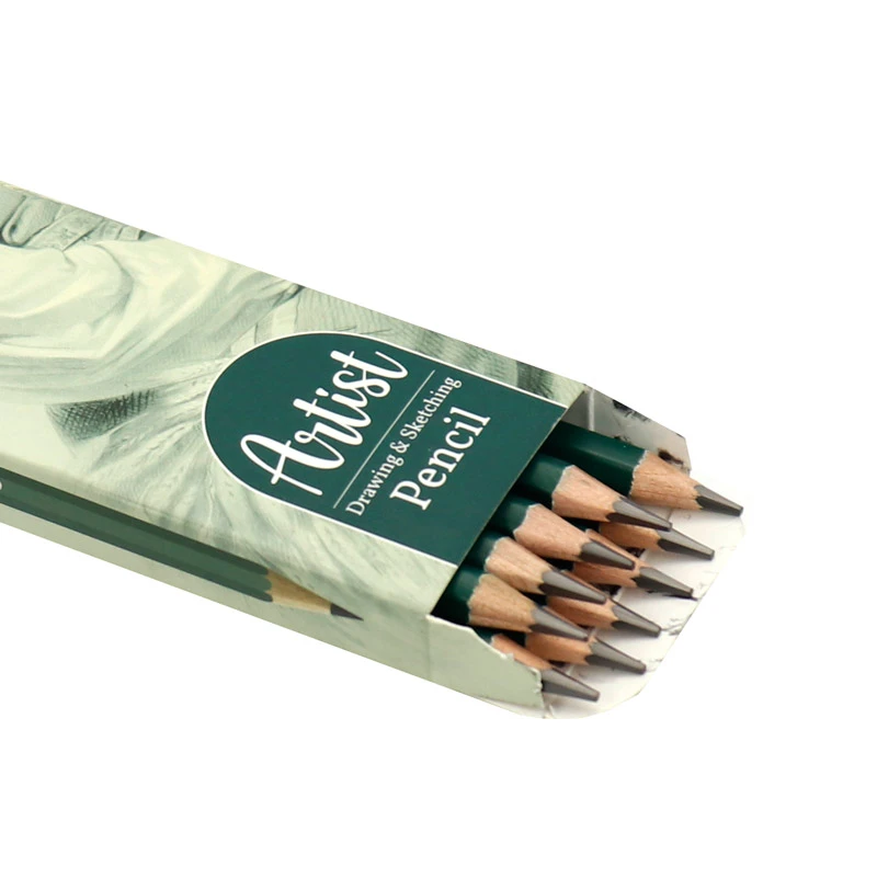 مداد طراحی آریا Arya Artist 3507 8B بسته 12 عددی