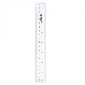خط کش پلاستیکی آریا Arya 8030 20cm بسته 48 عددی