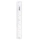 خط کش پلاستیکی آریا Arya 8030 20cm بسته 48 عددی