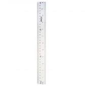 خط کش پلاستیکی آریا Arya 8031 30cm بسته 48 عددی