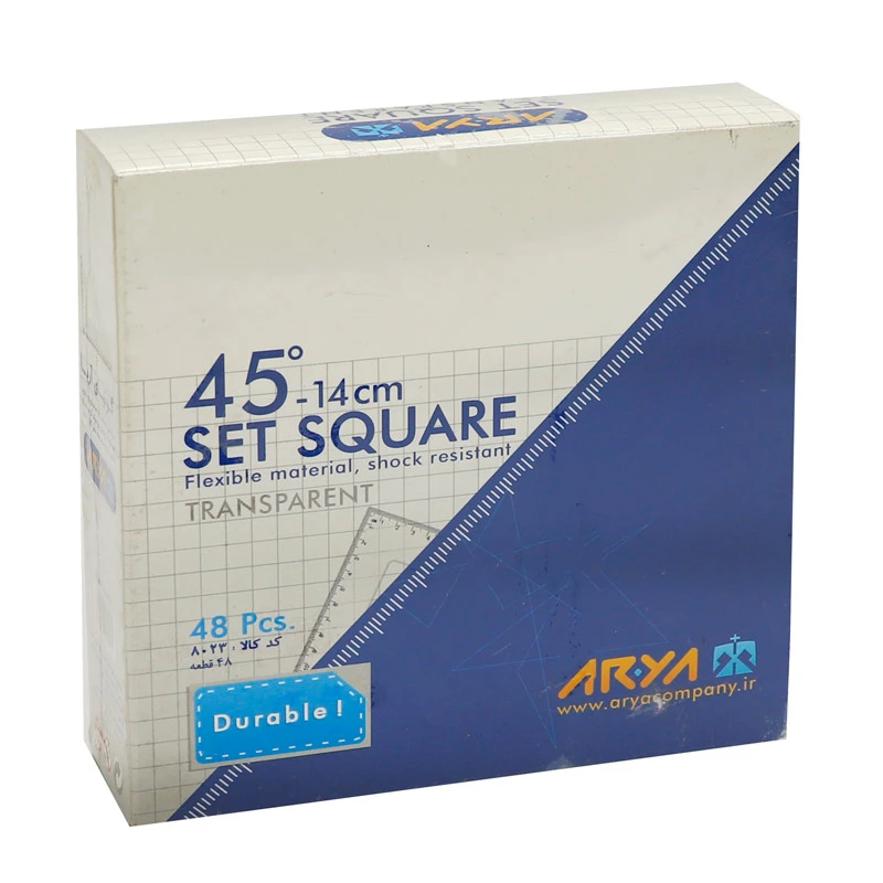 گونیا 45 درجه آریا Arya 8033 بسته 48 عددی