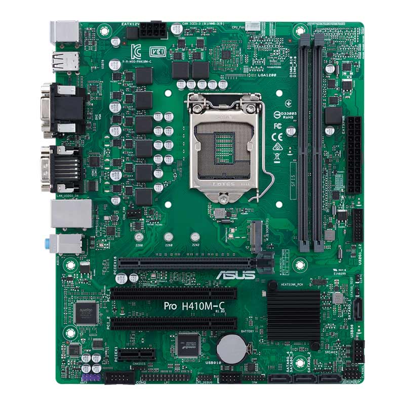 مادربرد ایسوس Pro H410M-C/CSM DDR4