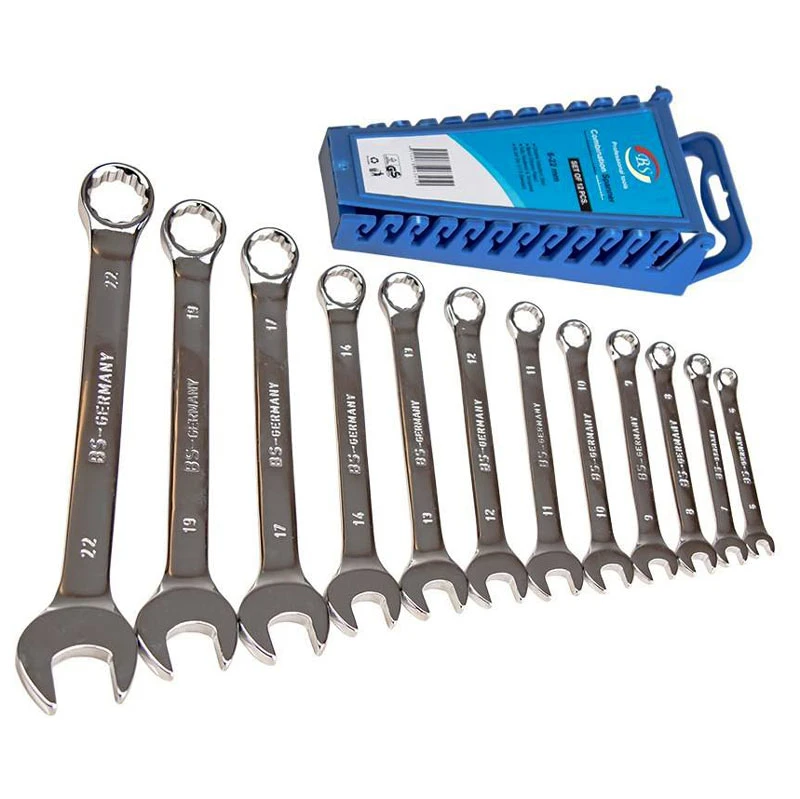 آچار رینگی بی اس BS 6-22mm بسته 12 عددی