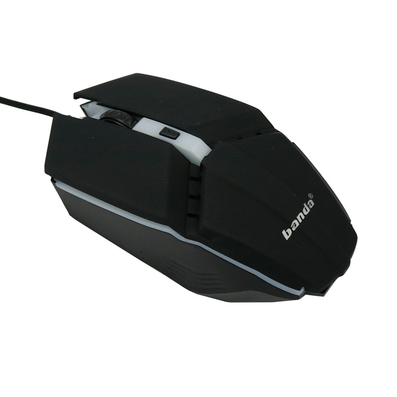 کیبورد و موس گیمینگ باندا KM-77 RGB