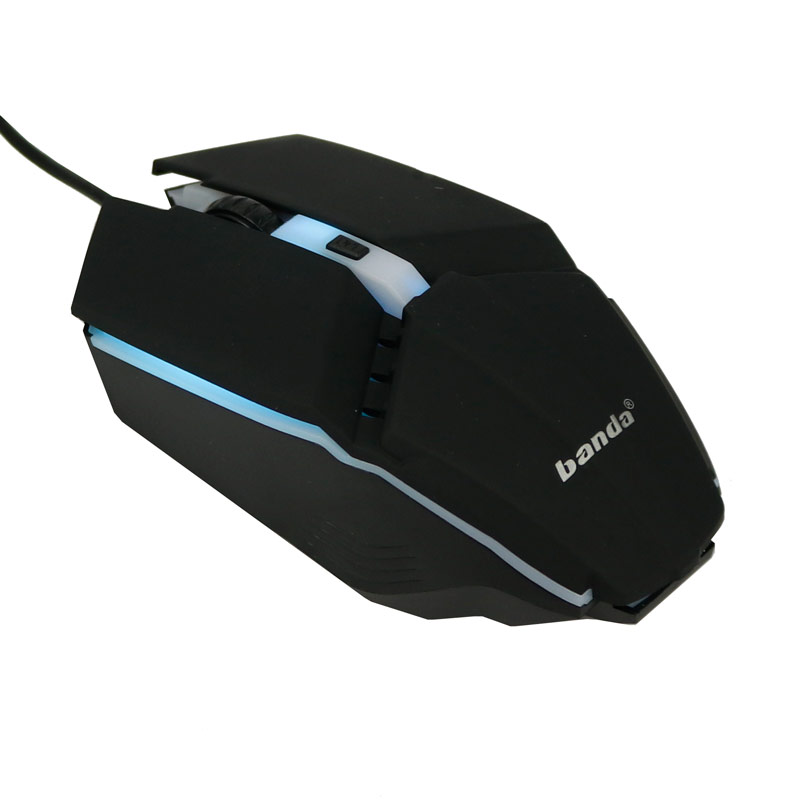 کیبورد و موس گیمینگ باندا KM-77 RGB