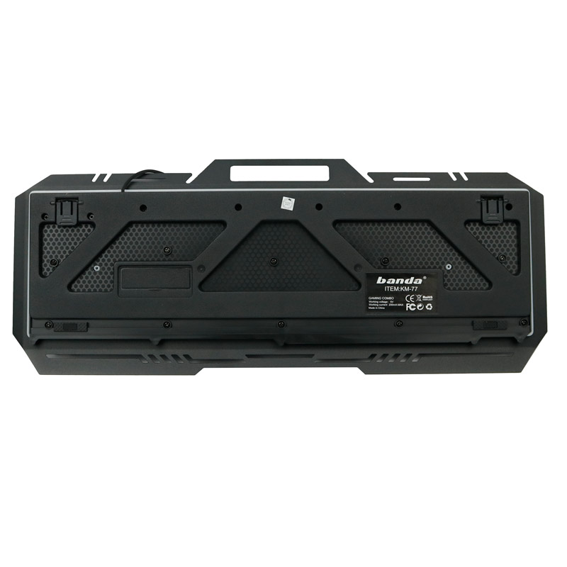 کیبورد و موس گیمینگ باندا KM-77 RGB