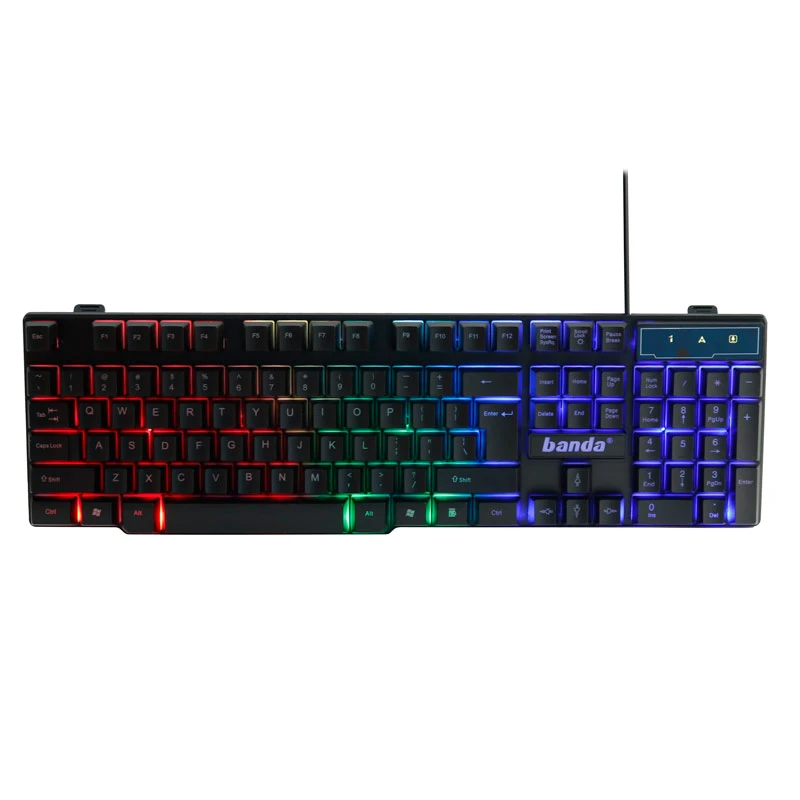 کیبورد گیمینگ باندا V3 RGB