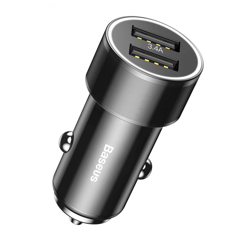 شارژر فندکی فست شارژ Baseus CAXLD-C 3.4A