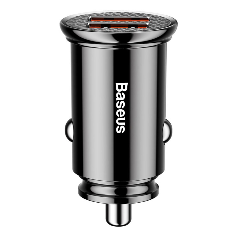 شارژر فندکی فست شارژ Baseus CCALL-YD 2Port QC3.0 30W