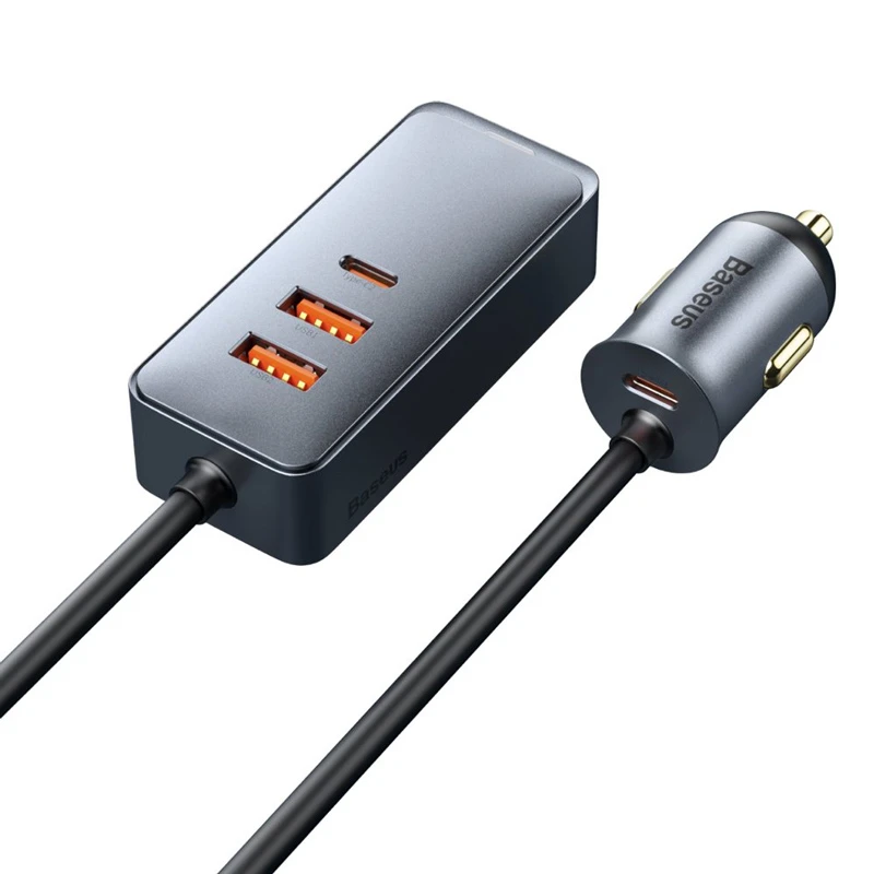 شارژر فندکی 4 پورت بیسوس Baseus CCBT-A0G