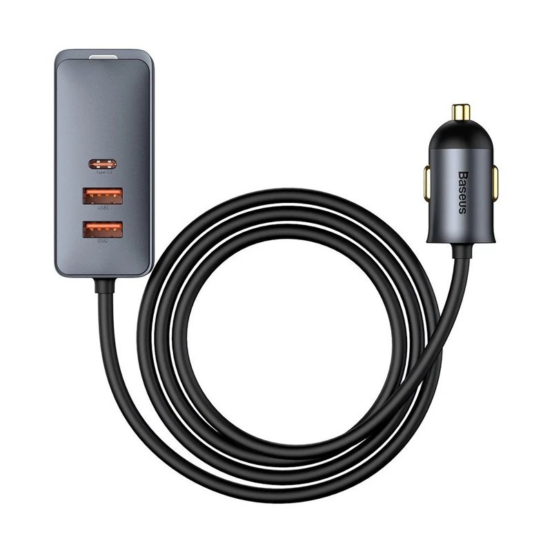 شارژر فندکی 4 پورت بیسوس Baseus CCBT-A0G
