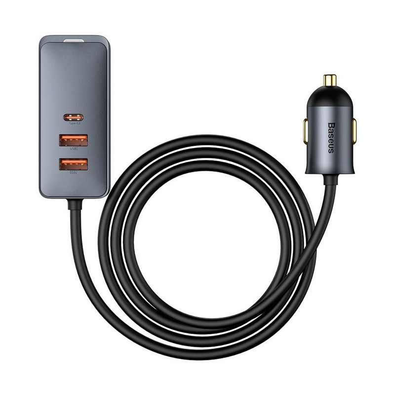 شارژر فندکی 4 پورت بیسوس Baseus CCBT-A0G