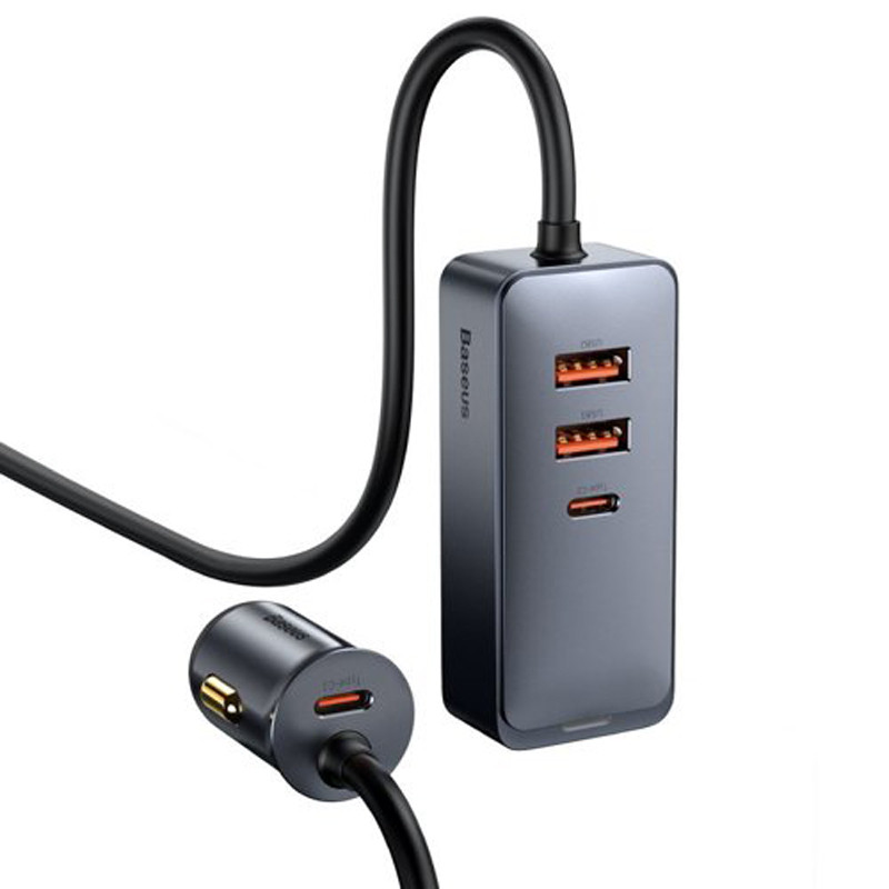شارژر فندکی 4 پورت بیسوس Baseus CCBT-A0G