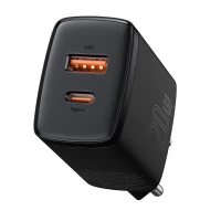 کلگی فست شارژ Baseus Compact CCXJ-B 2Port 3A QC3 PD 20W