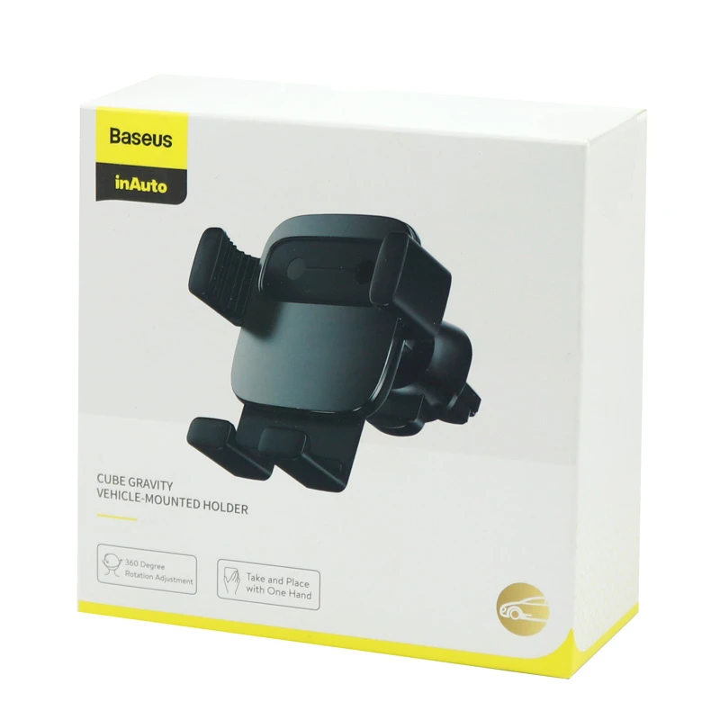 هولدر دریچه ای گیره ای Baseus Cube Gravity Vehicle-Mounted SUYL-FK