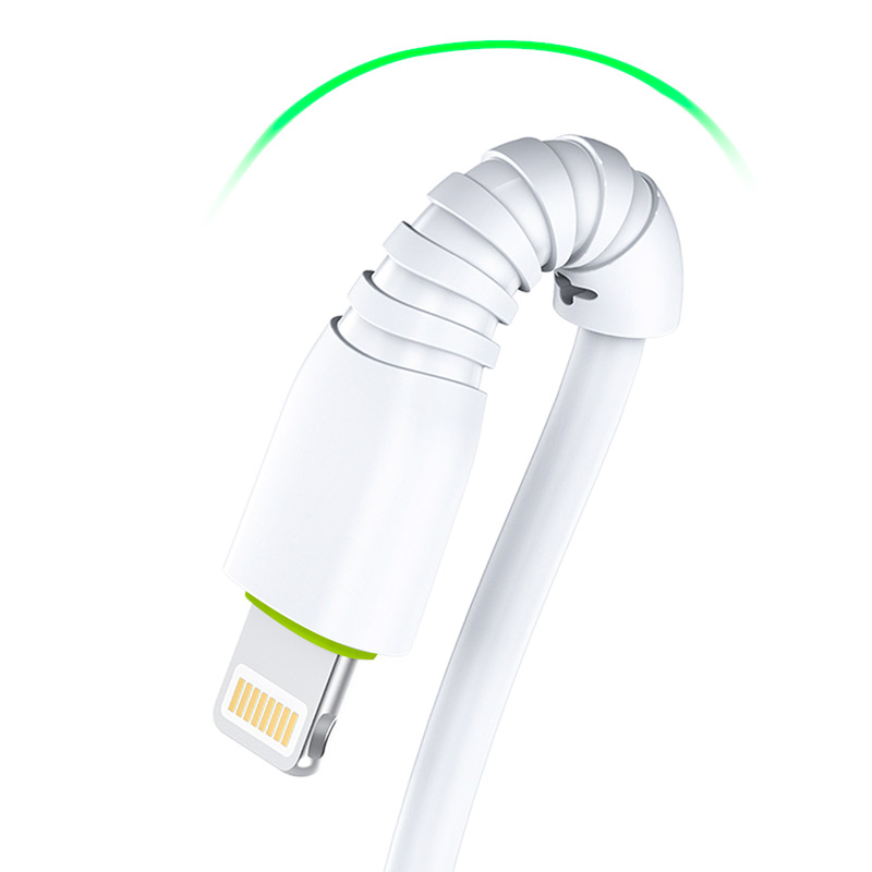 کابل آیفونی فست شارژ CAZA X02 Pro 6A 1m