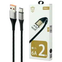 کابل تایپ سی فست شارژ CAZA X09 Pro 6A 1m