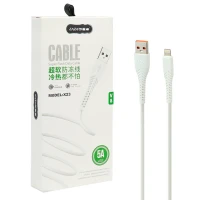 کابل آیفونی فست شارژ CAZA X23 5A 1m
