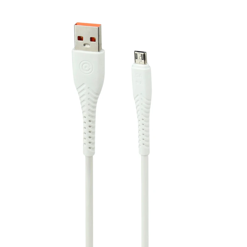 کابل میکرو یو اس بی فست شارژ CAZA X23 5A 1m