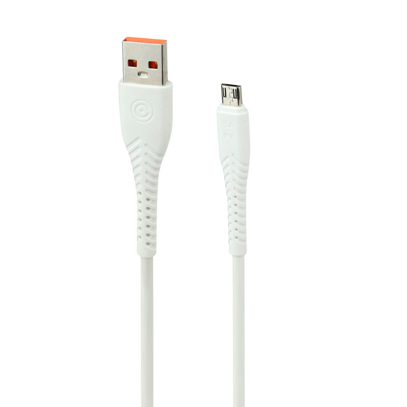 کابل میکرو یو اس بی فست شارژ CAZA X23 5A 1m