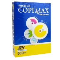 کاغذ A4 کپی مکس پویا برش 80 گرم بسته 500 عددی