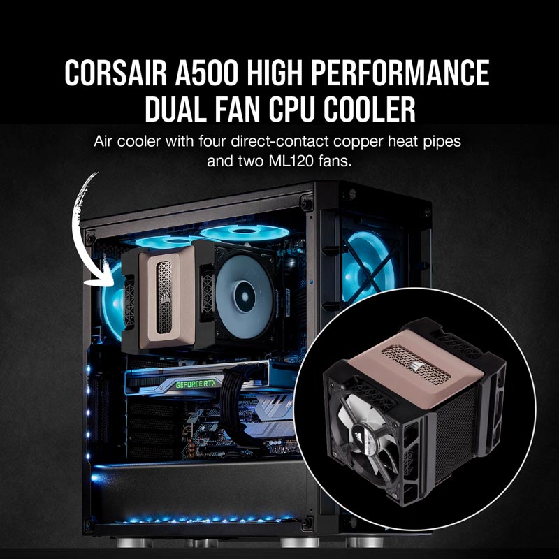 فن خنک کننده CPU کورسیر Corsair A500