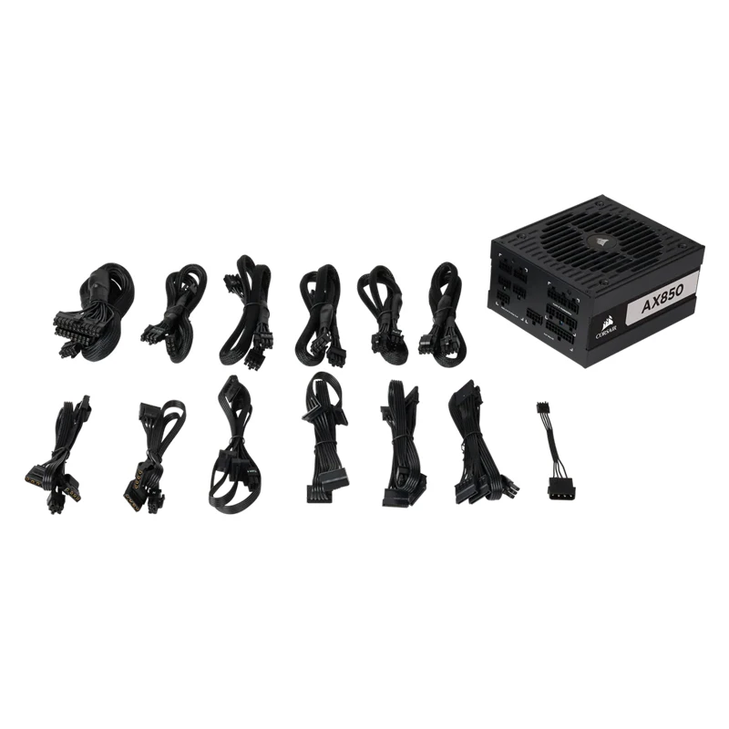 پاور ماژولار 850 وات کورسیر Corsair AX850 Titanium