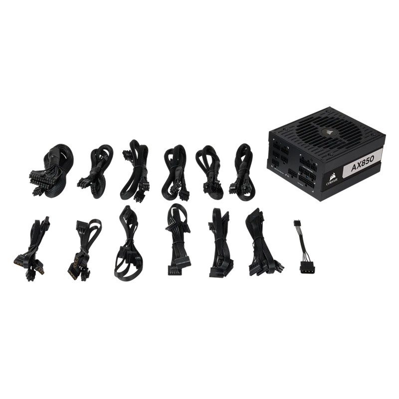 پاور ماژولار 850 وات کورسیر Corsair AX850 Titanium