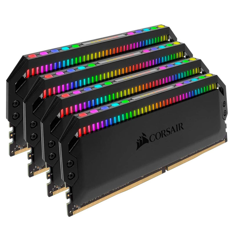 رم کامپیوتر Corsair Dominator Platinum RGB DDR4 64GB 3466MHz CL16 Quad