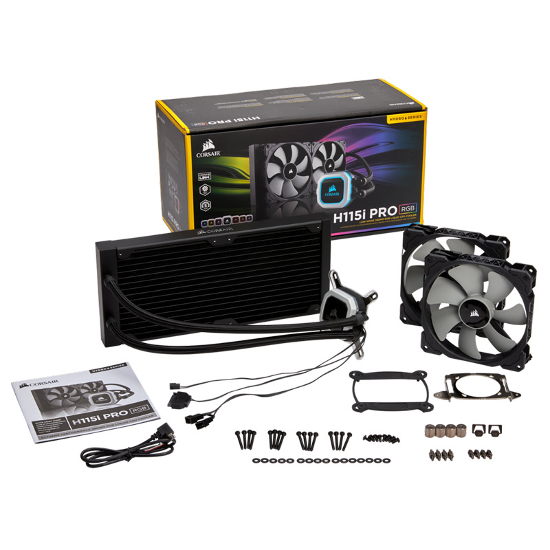 فن خنک کننده CPU کورسیر Corsair H115i PRO RGB