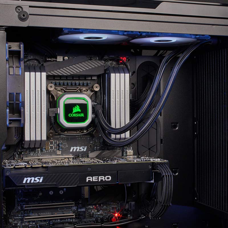 فن خنک کننده CPU کورسیر Corsair H115i PRO RGB