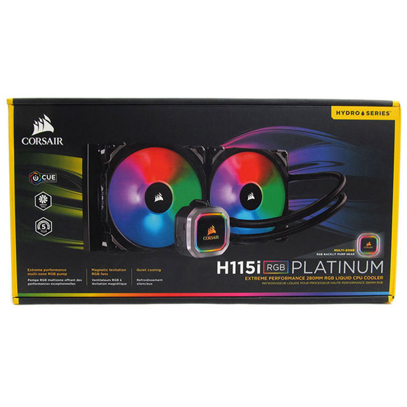 فن خنک کننده CPU کورسیر Corsair H115i RGB Platinum