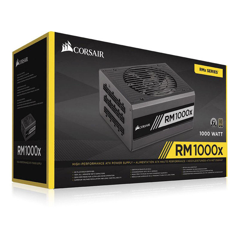 پاور ماژولار 1000 وات کورسیر Corsair RM1000X Gold