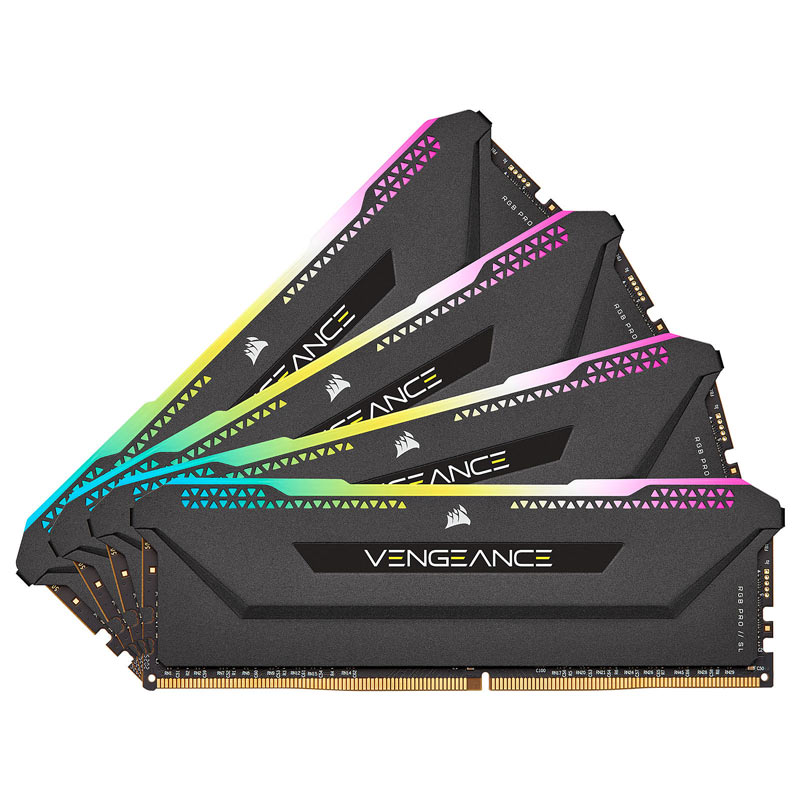 رم کامپیوتر Corsair Vengeance RGB Pro SL DDR4 64GB 3600MHz CL16 Quad