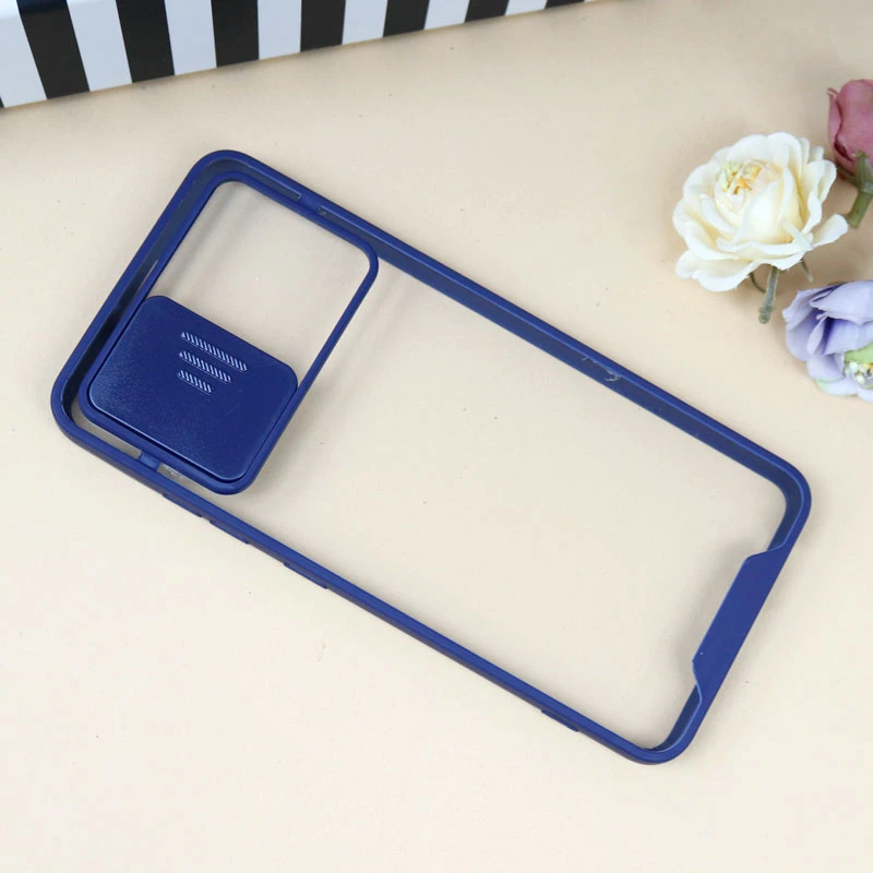 قاب PC شفاف محافظ لنزدار کشویی Samsung Galaxy A32 4G