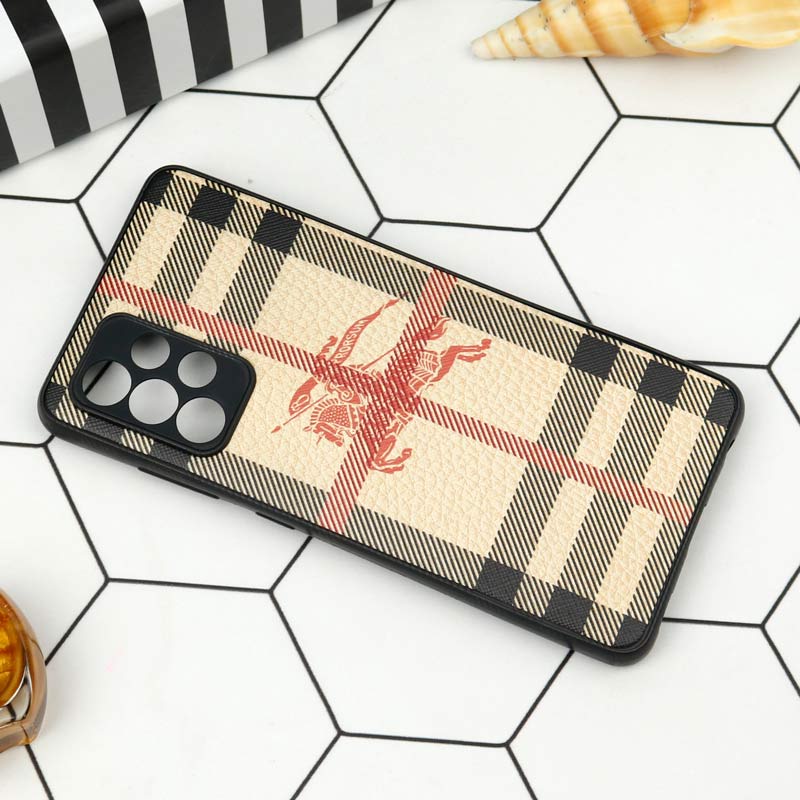 قاب محافظ لنزدار چرمی BURBERRY سامسونگ Samsung Galaxy A52 / A52s