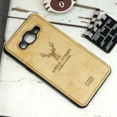 قاب چرمی سامسونگ Galaxy J2 Prime طرح گوزن محافظ لنزدار
