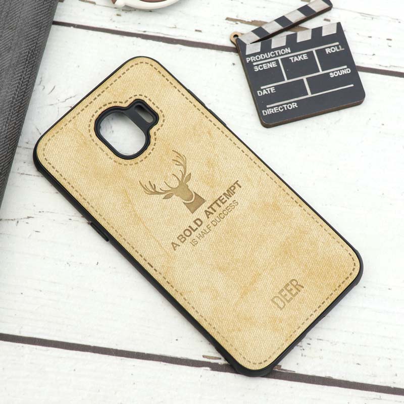 قاب چرمی سامسونگ Galaxy J2 Pro 2018 طرح گوزن