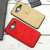 قاب چرمی سامسونگ Galaxy J5 طرح گوزن محافظ لنزدار