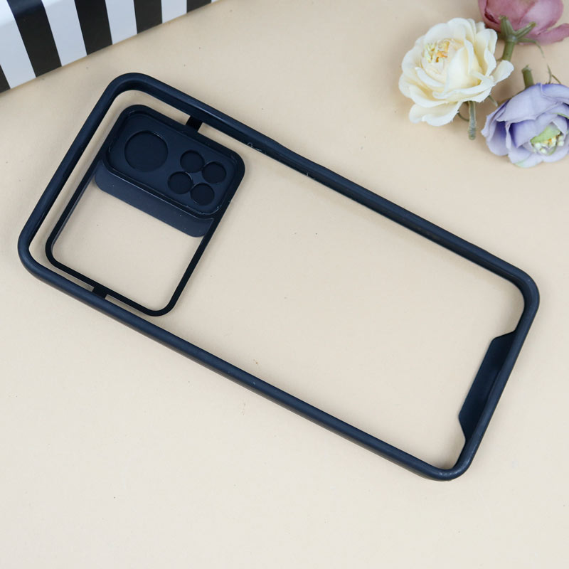 قاب PC شفاف محافظ لنزدار کشویی Xiaomi Mi 10T