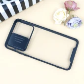 قاب PC شفاف محافظ لنزدار کشویی Xiaomi Poco F3
