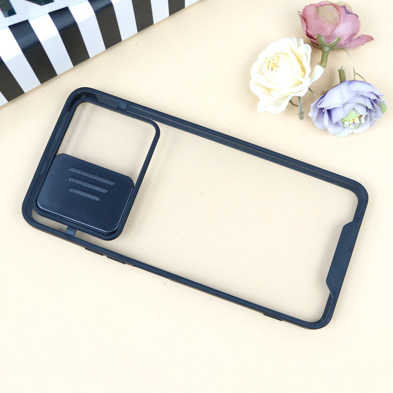 قاب PC شفاف محافظ لنزدار کشویی Xiaomi Poco F3