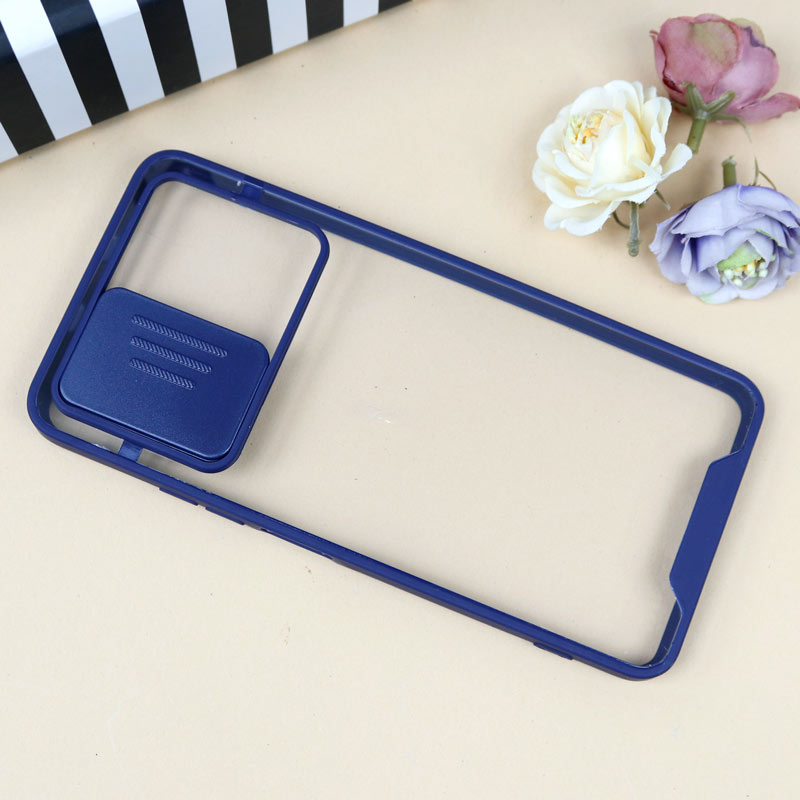قاب PC شفاف محافظ لنزدار کشویی Xiaomi Poco F3